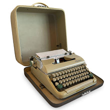 Load image into Gallery viewer, White Olympia SM5 Typewriter