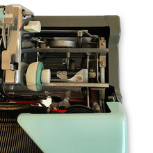 Load image into Gallery viewer, Blue Olympia SM7 Typewriter
