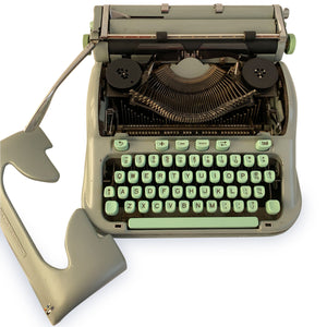 Sea Foam Hermes 3000 Typewriter - Cursive/Script Font